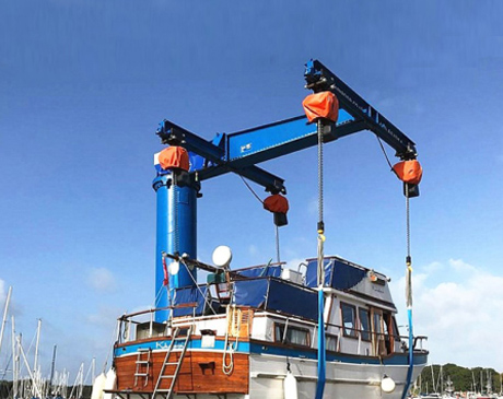 20 Ton Marine Boat Jib Crane