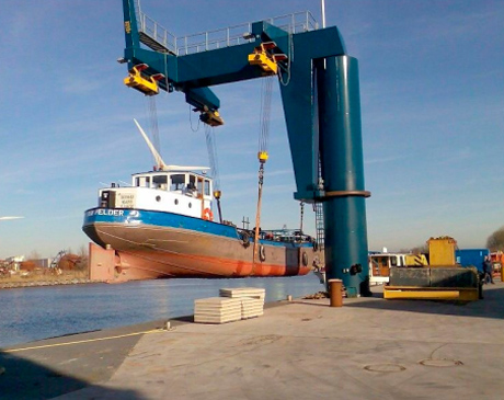 40 Ton Boat Jib Crane