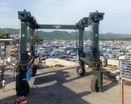 100 Ton Boat Lifting Crane