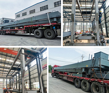 Marine Hydraulic 25T Hatch Cover Gantry Crane Smoothly Delivered