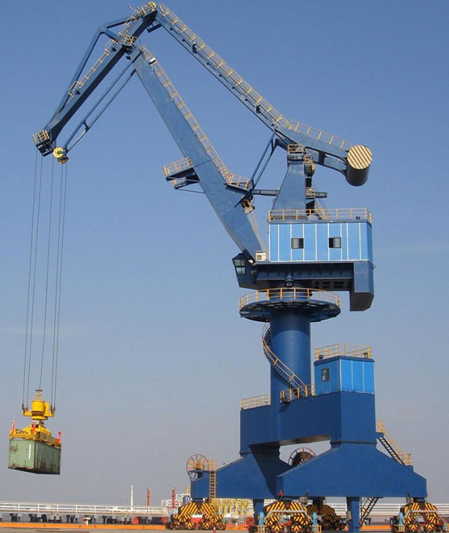 Four Link Portal Crane