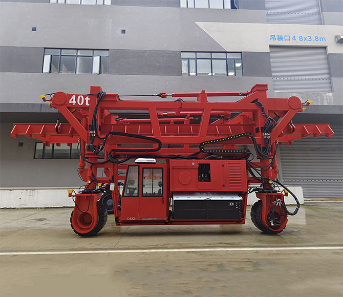 container straddle carrier