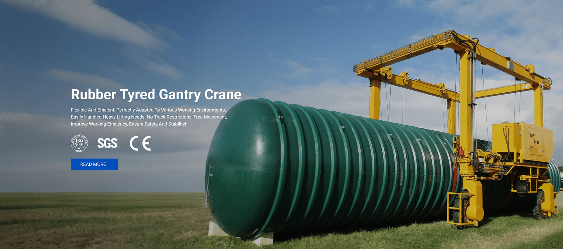 Rubber Tyre Gantry Crane