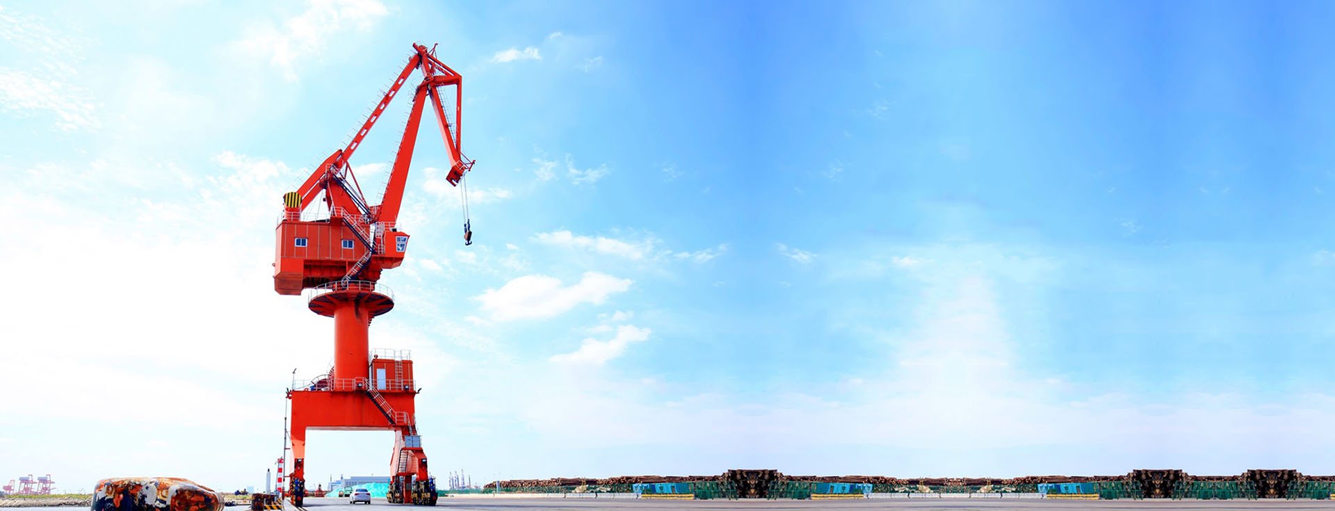 Four Link Portal Crane