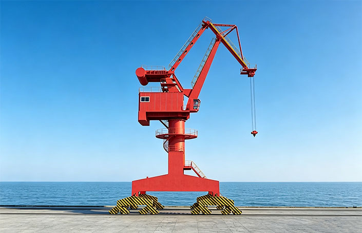 Four Link Portal Crane
