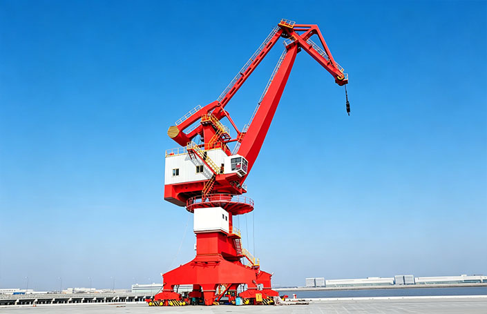 Four Link Portal Crane