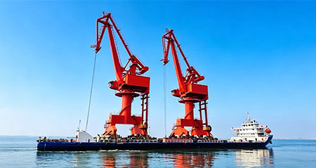 Four Link Portal Crane