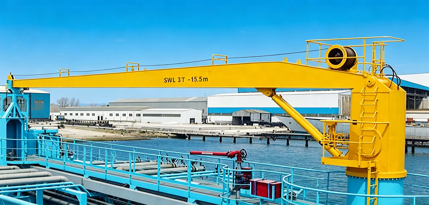 Stiff Boom Marine Crane