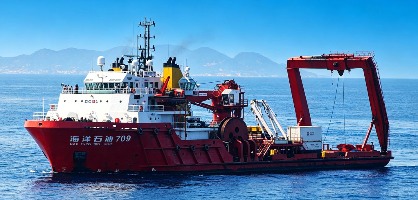 Marine Stern Crane
