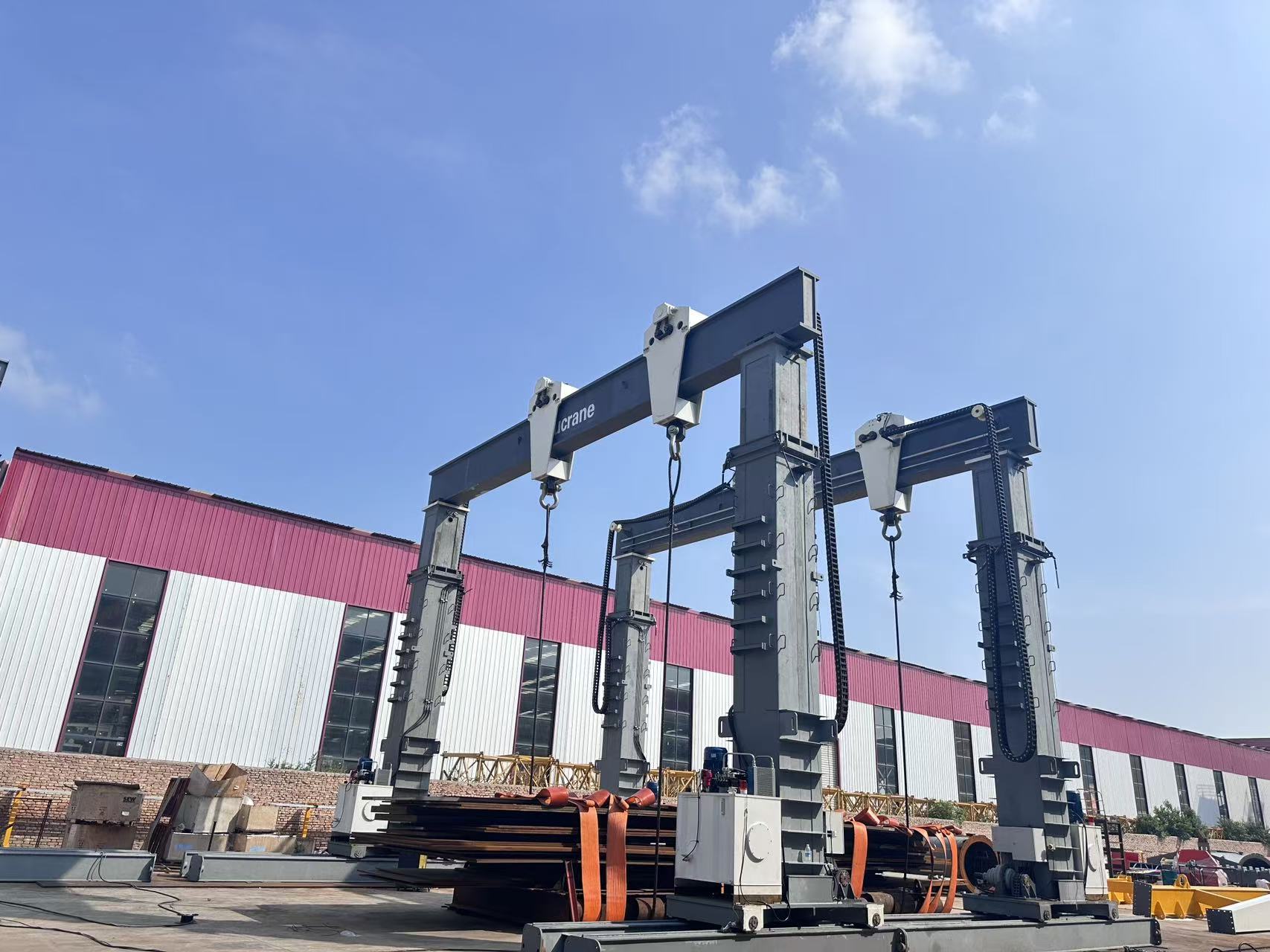 HTCRANE 400-ton Hydraulic Lifting Gantry Crane — Ultra-Heavy Lifting with Millimeter Precision