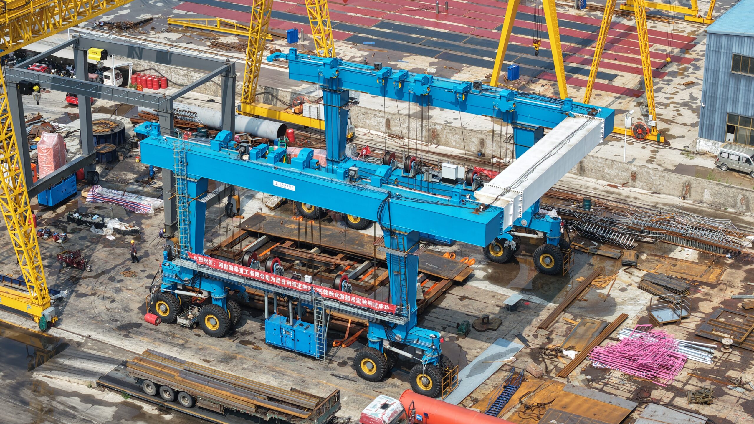 350T Yacht Travel Lift: Optimize Large Yacht Relocation